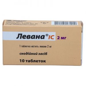 Левана Іс таблетки 2 мг № 10