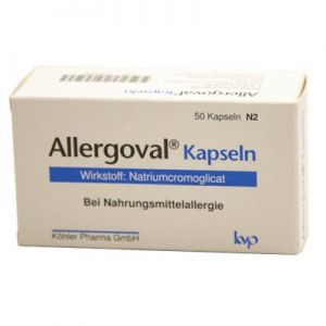 Аллерговал (allergoval) капсулы 100 мг № 50