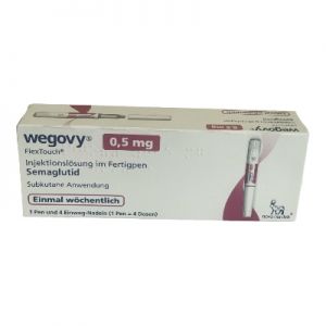 Вегові (Wegovy) шприц ручка 0,5 мг 4 дози №1