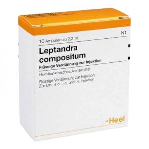 Лептандра композитум (leptandra compositum) амп. 2,2 мл № 10