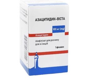 Азацитидин-виста лиофизилат д/раствор д/ин 100мг