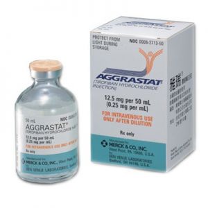 Агграстат концентрат д/п инф. раствора 0,25 мг/мл фл. 50 мл