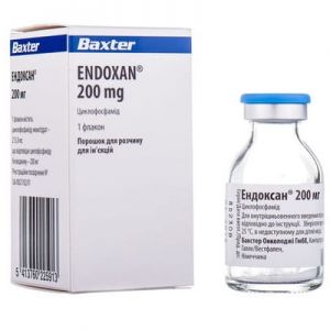 Эндоксан 200 мг пор. д/п ин. раствора 200 мг фл.