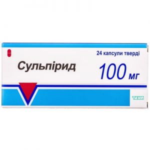 Сульпирид капс. 100 мг № 24