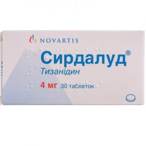 Сирдалуд таблетки 4 мг № 30