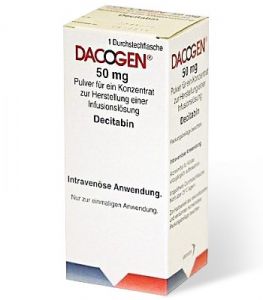 Дакоген лиофил. д/п раствора д/инф. 50 мг фл.