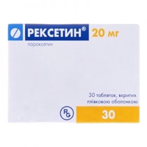 Рексетин табл. п/о 20 мг № 30