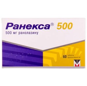 Ранекса таблетки пролонг. 500 мг № 60