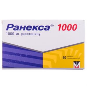 Ранекса таблетки пролонг. 1000 мг № 60