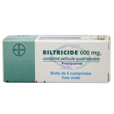 Бильтрицид табл. 600 мг №6