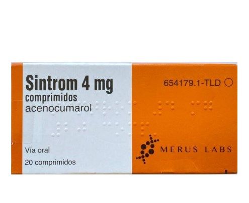 Синтром (аценокумарол) табл. 4 мг №20