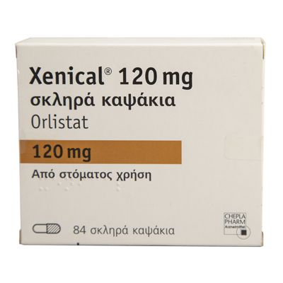 Ксеникал капс. 120 мг №84