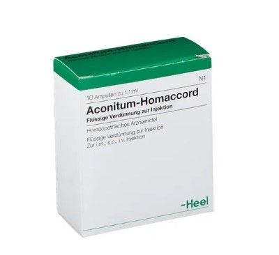 Аконитум-гомаккорд (aconitum-homaccord) амп. 1,1 мл № 10