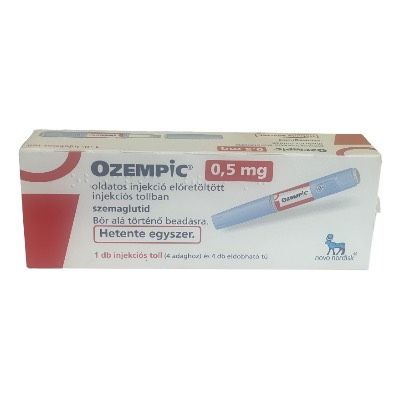 Оземпик (Ozempic) шприц ручка 0,5 мг/0,37 мл 4 дози №1