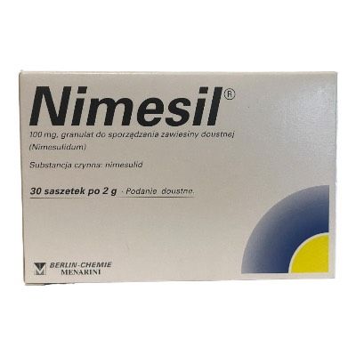 Нимесил гранулы д/п сусп. 100 мг пакетик 2 грамм №15