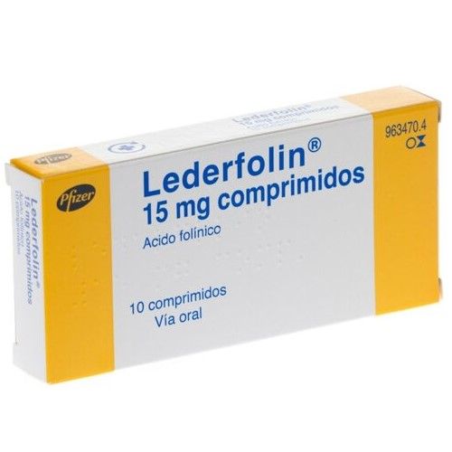 Ледерфолин (кальция фолинат) табл. 15 мг №10