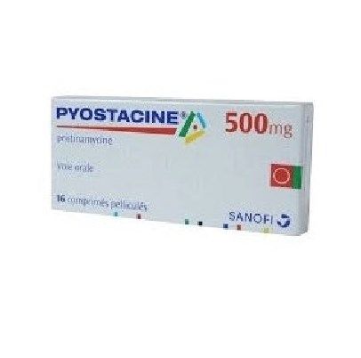 Пиостацин табл. 500 мг №16