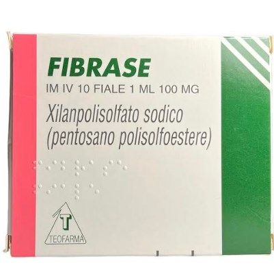 Фибразе (пентосан полисульфат) амп. 100 мг 1 мл №10
